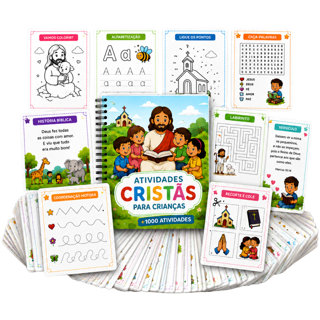 Material Completo — Atividades Cristãs para Crianças
